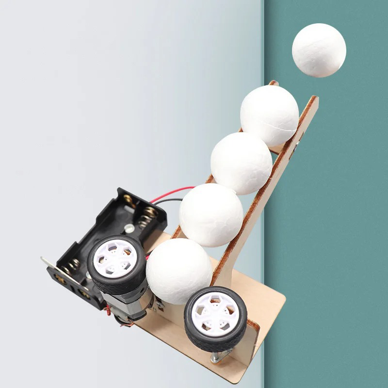 مجموعة أدوات آلة رمي الكرات ال - مراجعة Science Diy Model وسعره