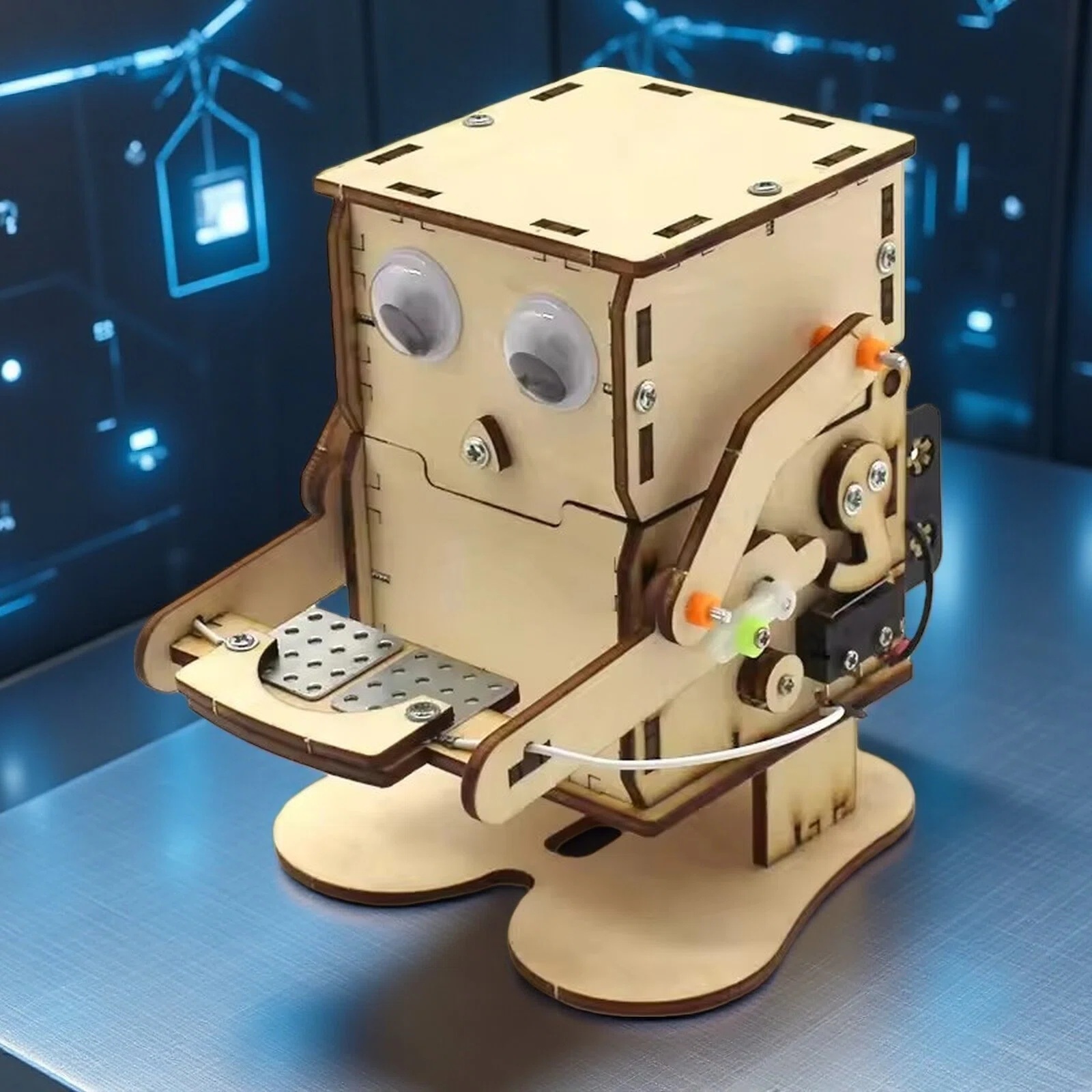 نموذج روبوت يأكل العملات المعد - مراجعة Science Diy Model وسعره