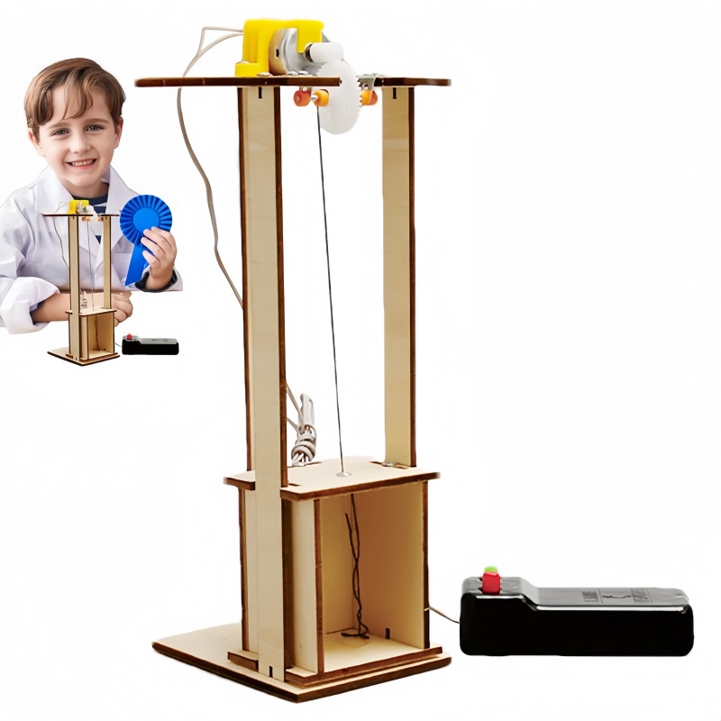مجموعة مصعد الرفع الكهربائية ل - مراجعة Science Diy Model وسعره