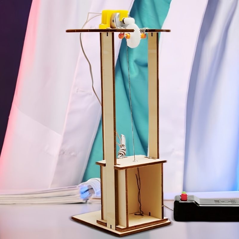 مجموعة مصعد الرفع الكهربائية ل - مراجعة Science Diy Model وسعره