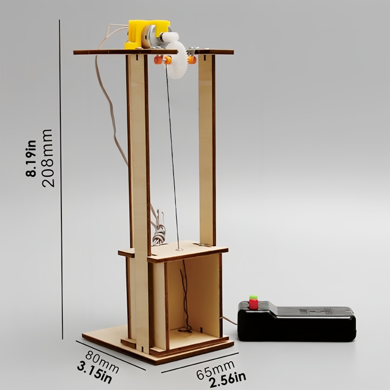 مجموعة مصعد الرفع الكهربائية ل - مراجعة Science Diy Model وسعره